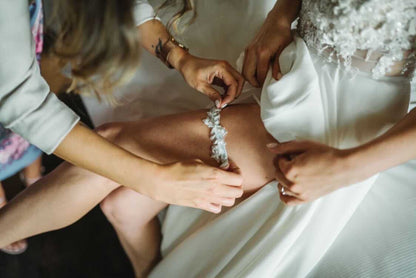 SOPHIA'S WEDDING GARTER SET